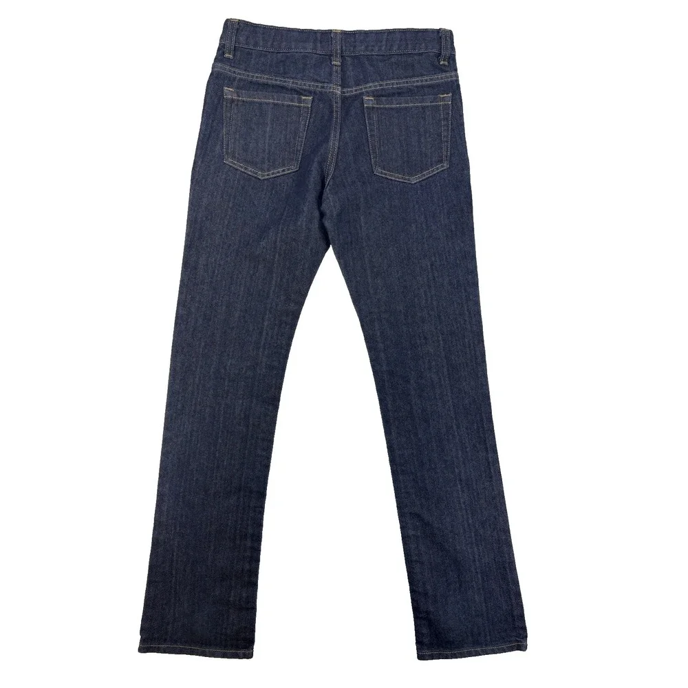 Old Navy Girls 14R Dark Wash Adjustible Waist Skinny Jeans Classic‎ Essential